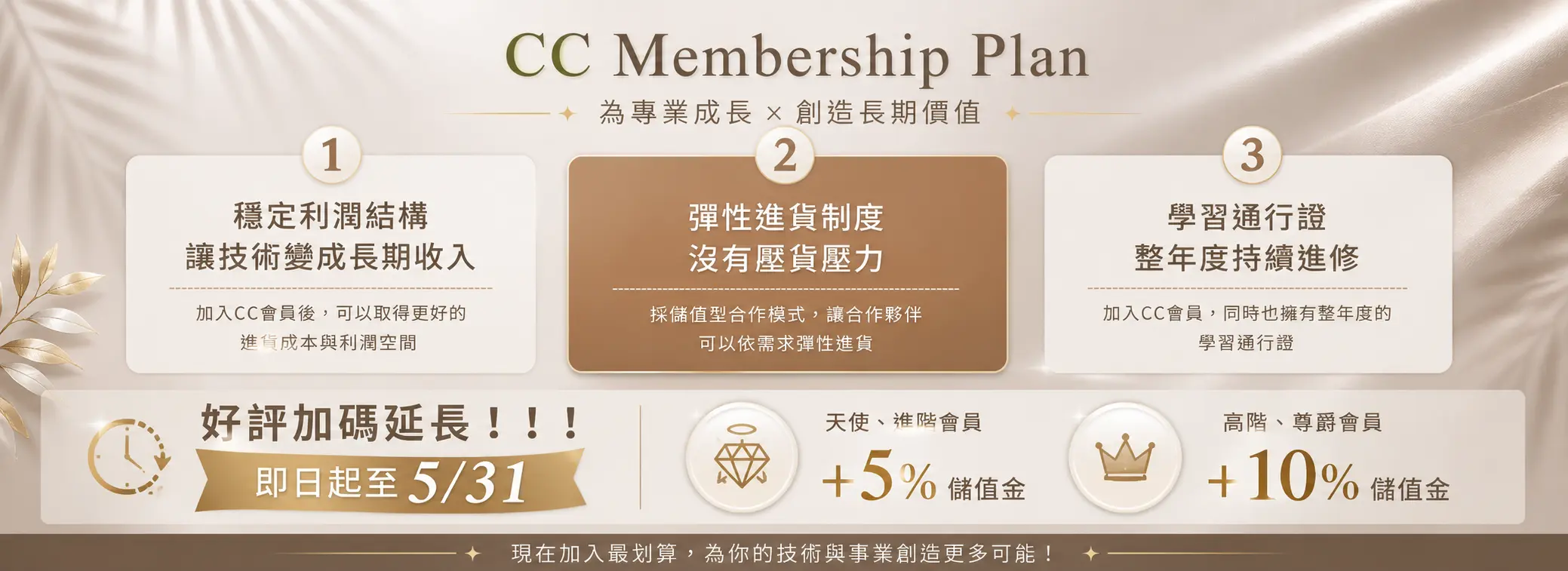 5月會員制